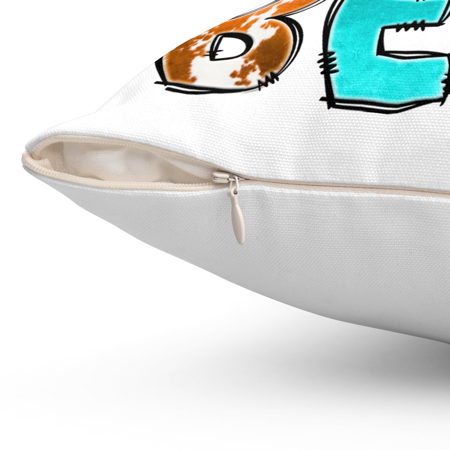 Spun Polyester Square Pillow