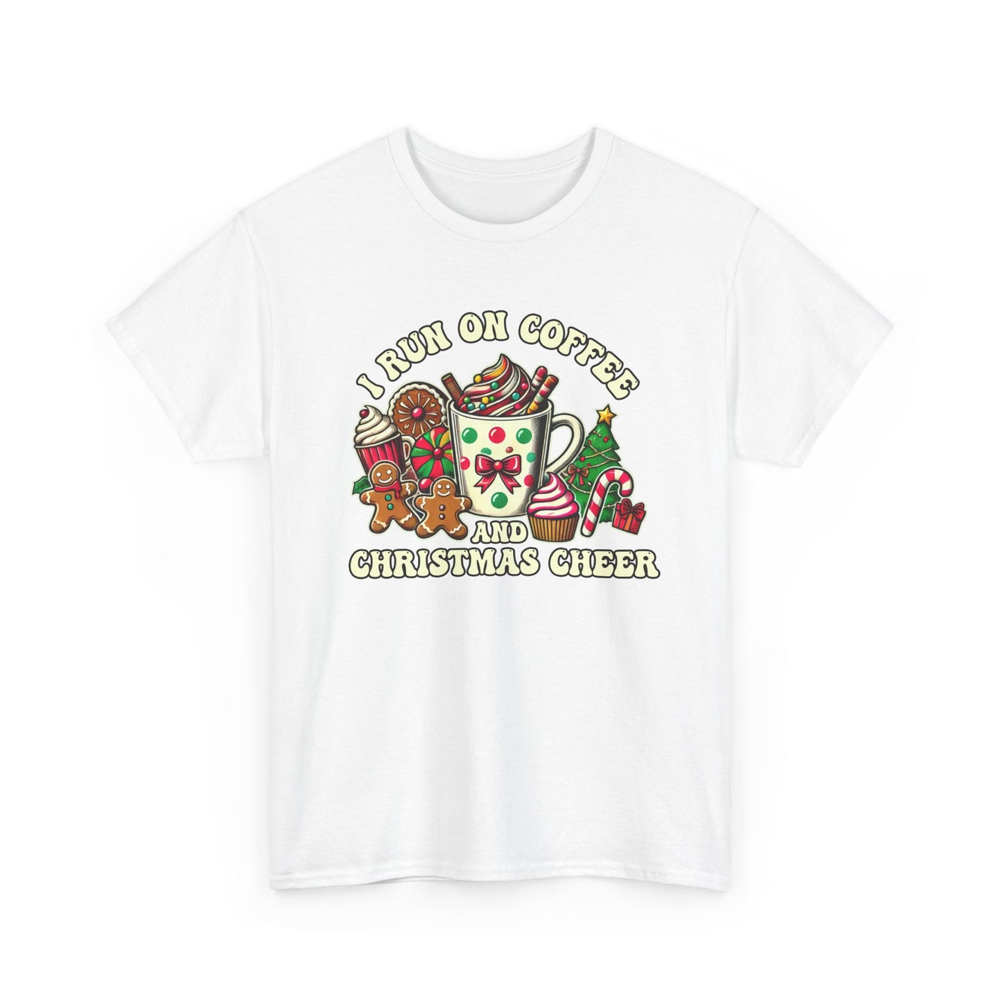 Funny Christmas Coffee Heavy Cotton Tee
