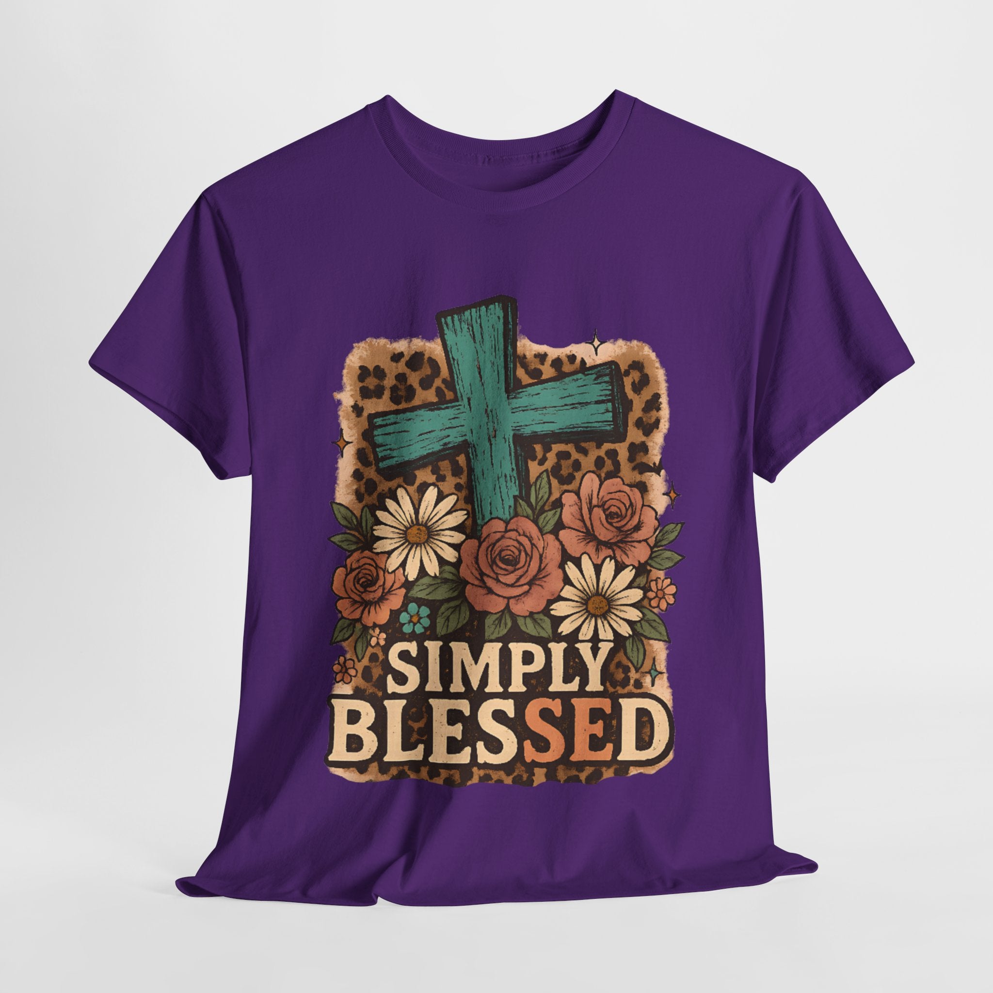 Simply Blessed Heavy Cotton Tee