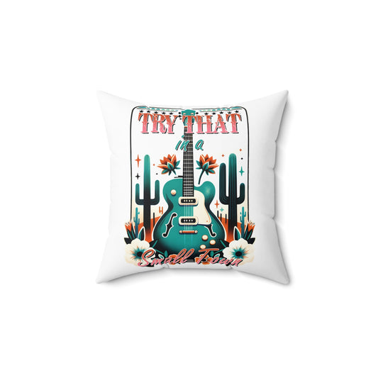 Spun Polyester Square Pillow