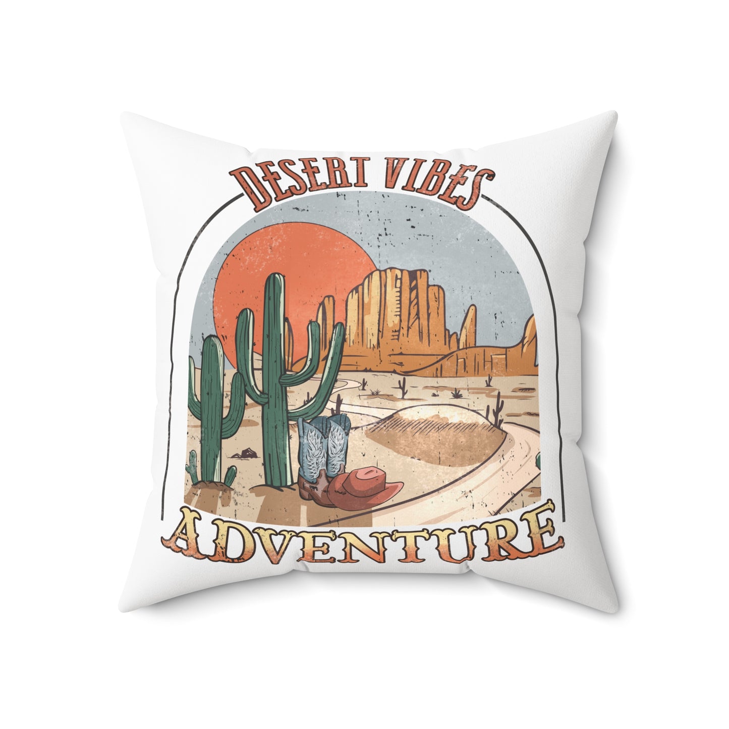 Spun Polyester Square Pillow