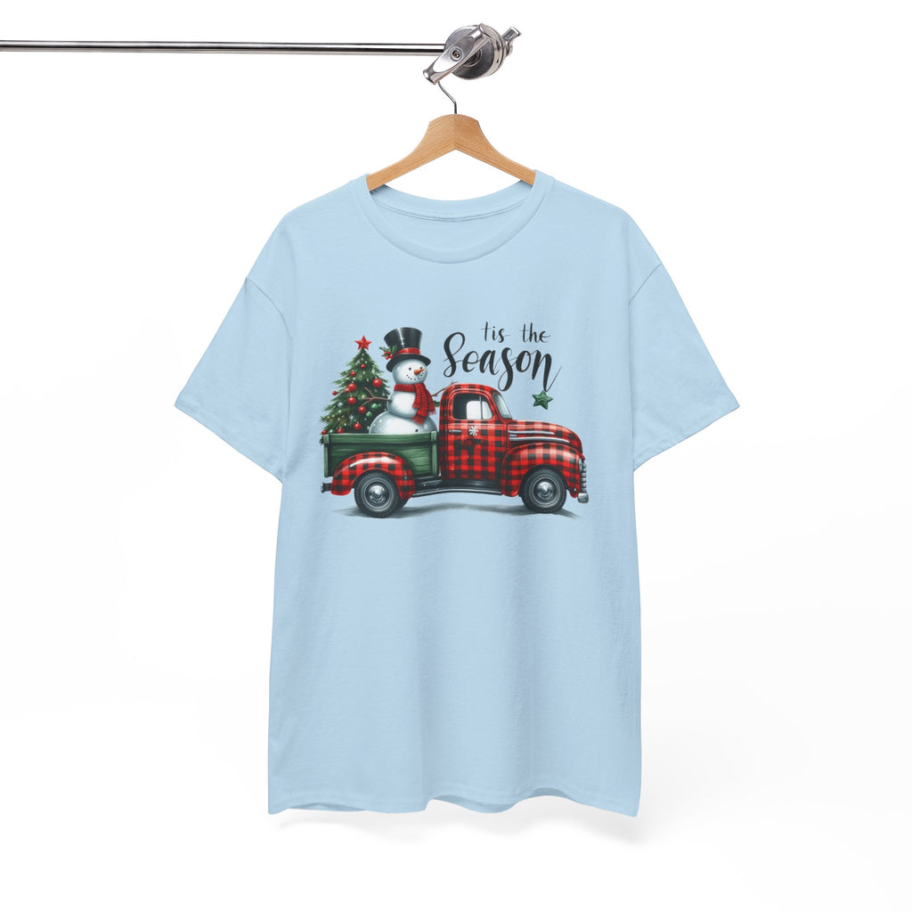 "Tis the Season" Heavy Cotton Tee - Festive Holiday Shirt