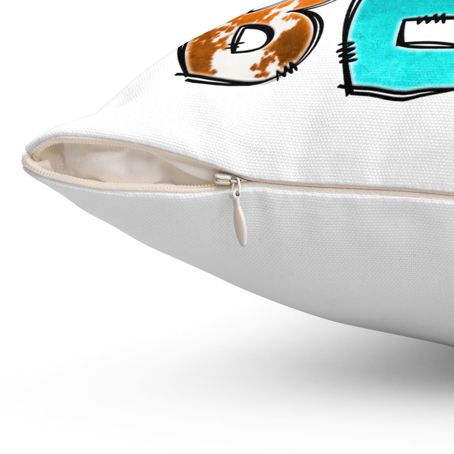 Spun Polyester Square Pillow
