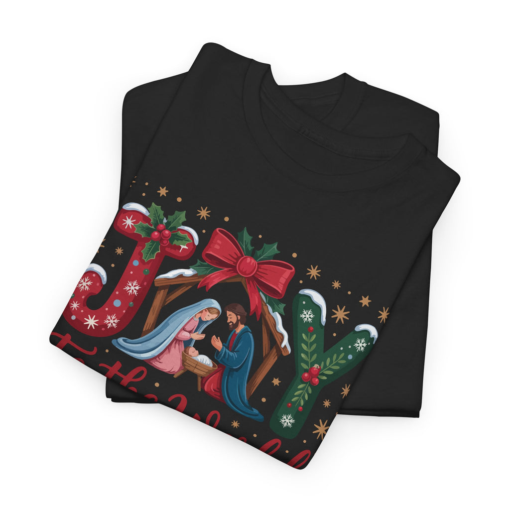 Joy to the World Christmas Tee