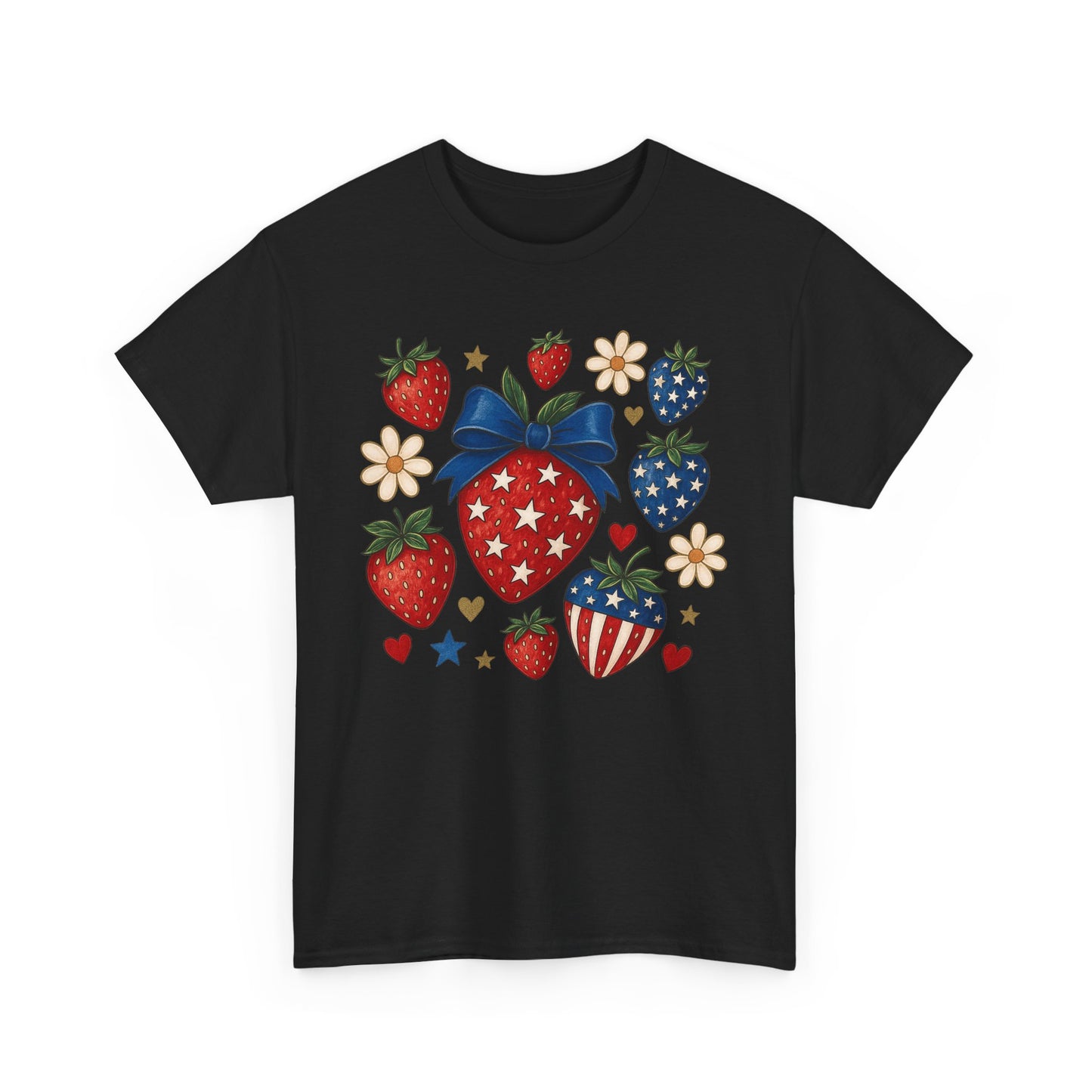 Patriotic Strawberry Tee