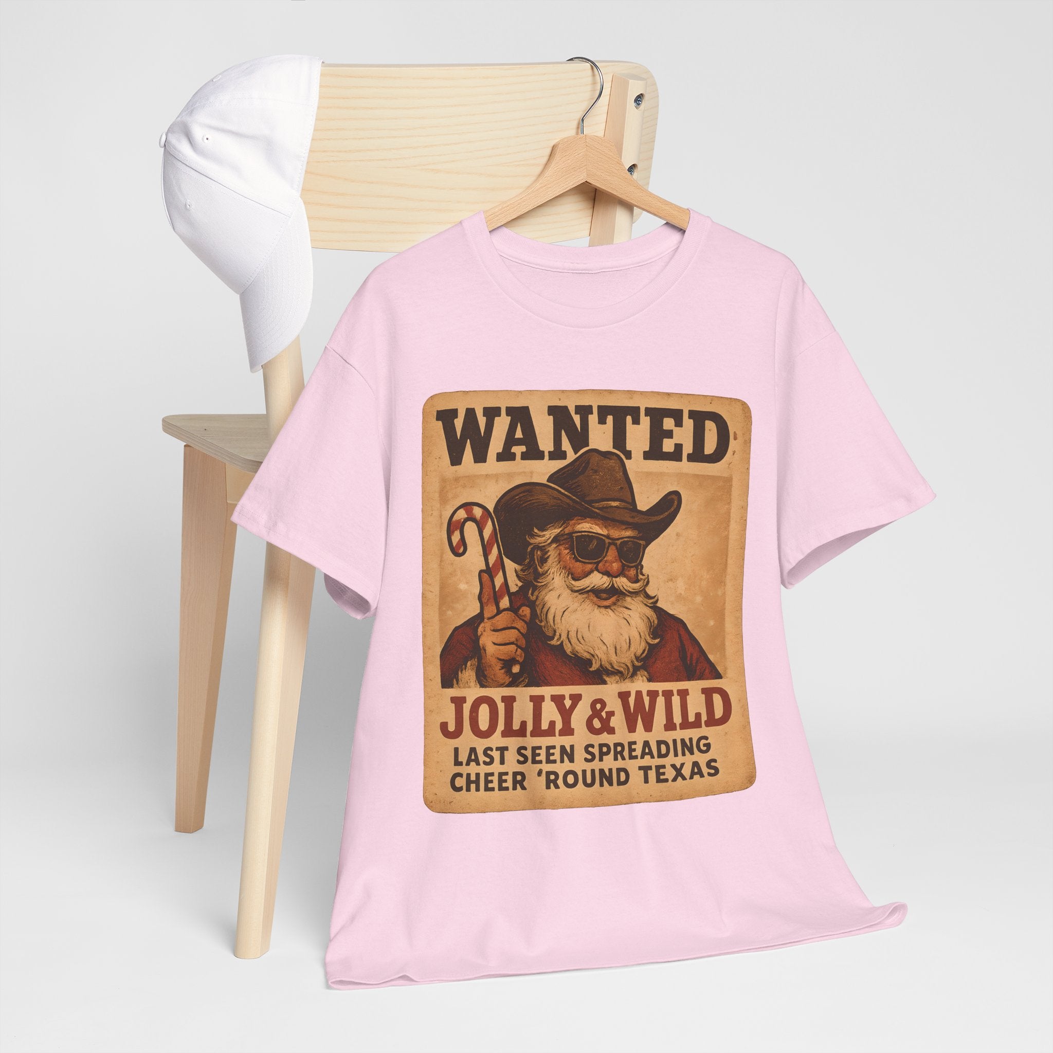 Wanted Jolly & Wild Santa T‑Shirt