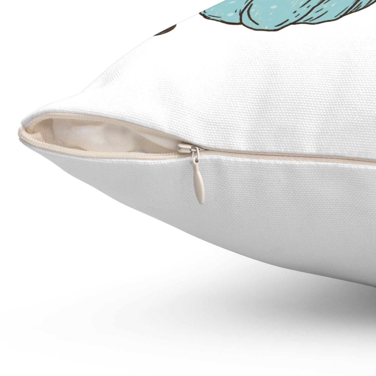 Pumpkin XOXO Decorative Throw Pillow — Pastel Fall Pumpkin Pillow