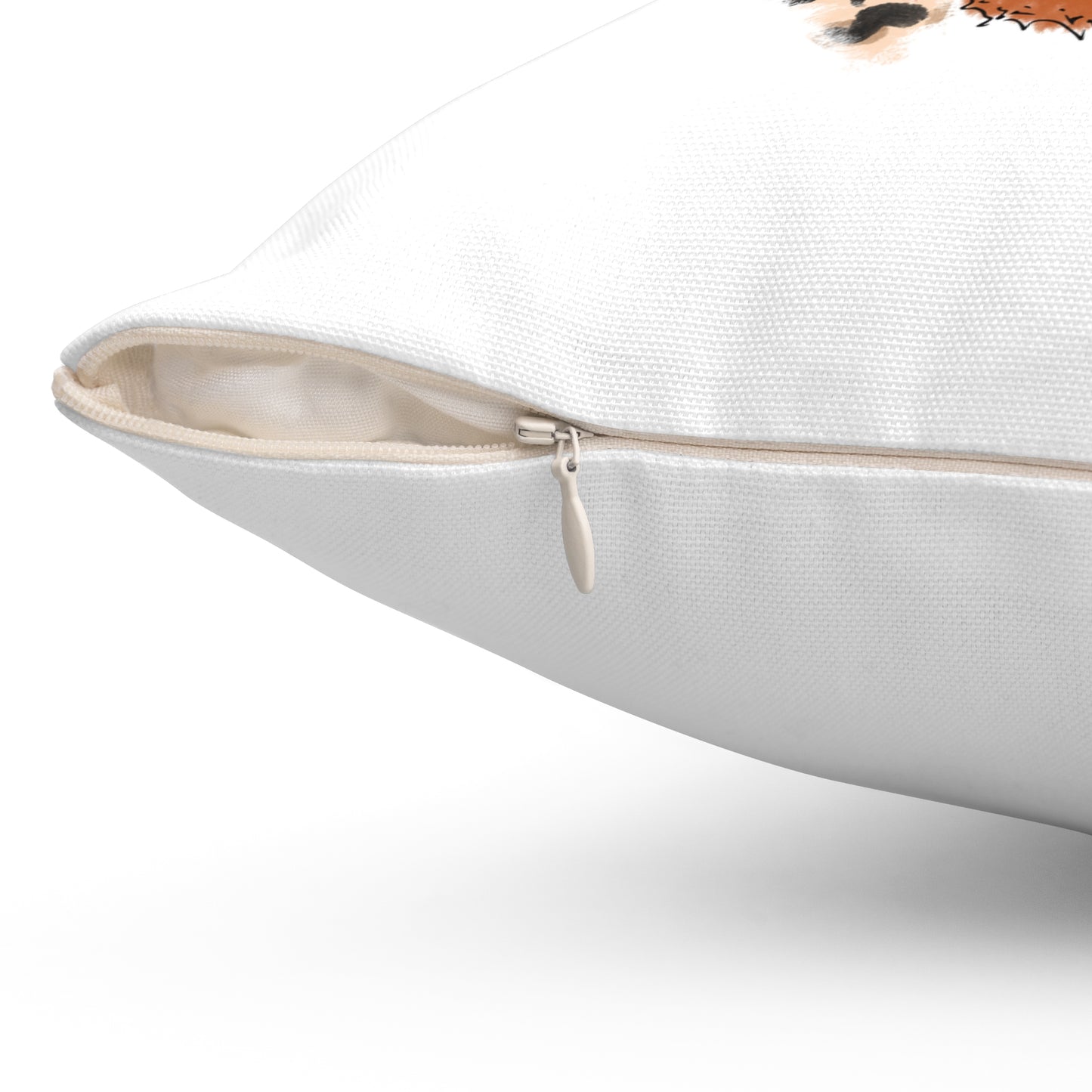 Highland Cow Throw Pillow