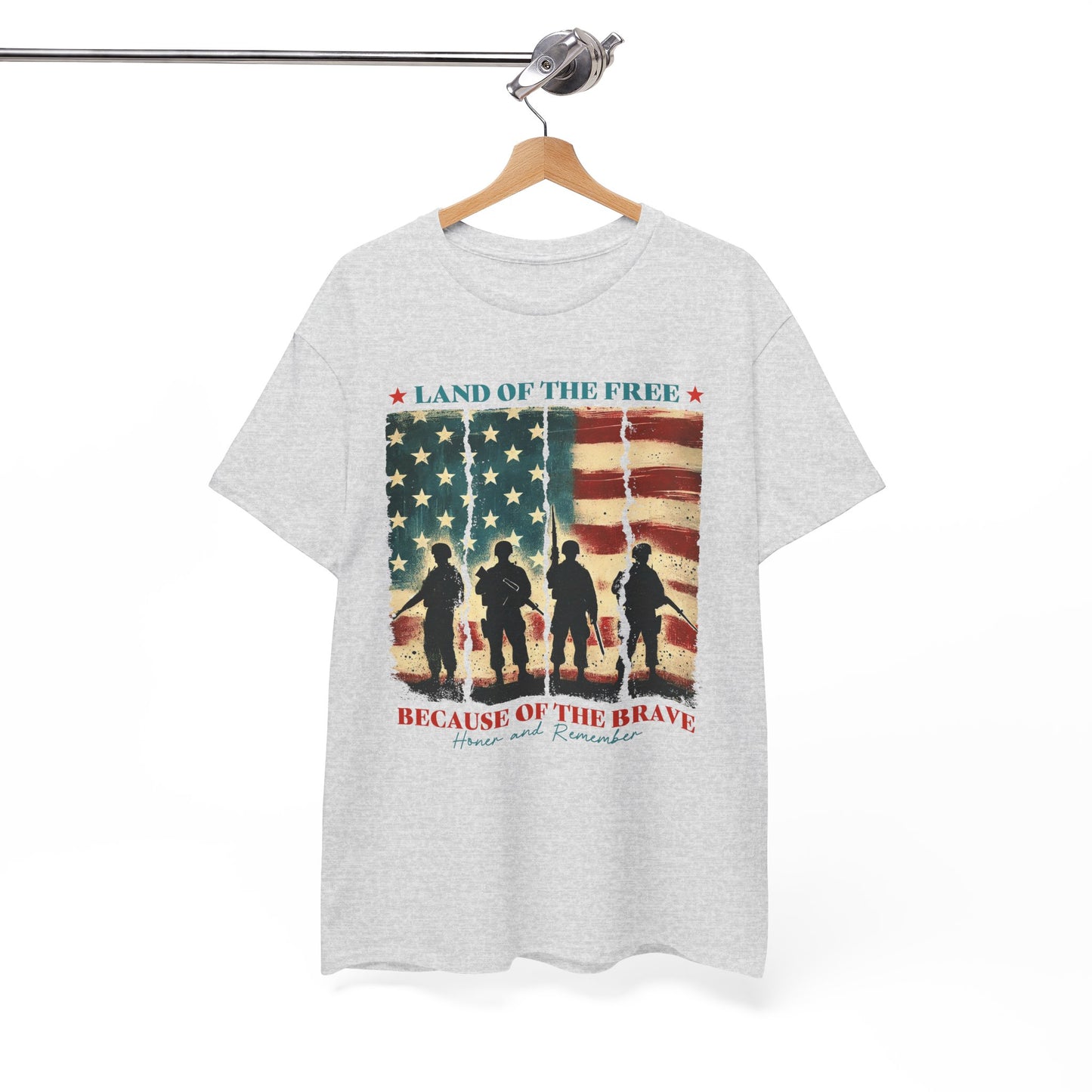 Land of the Free, Because of the Brave-Tee