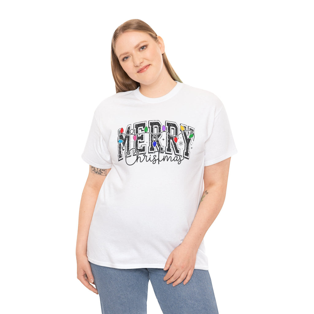Merry Christmas Lights Tee