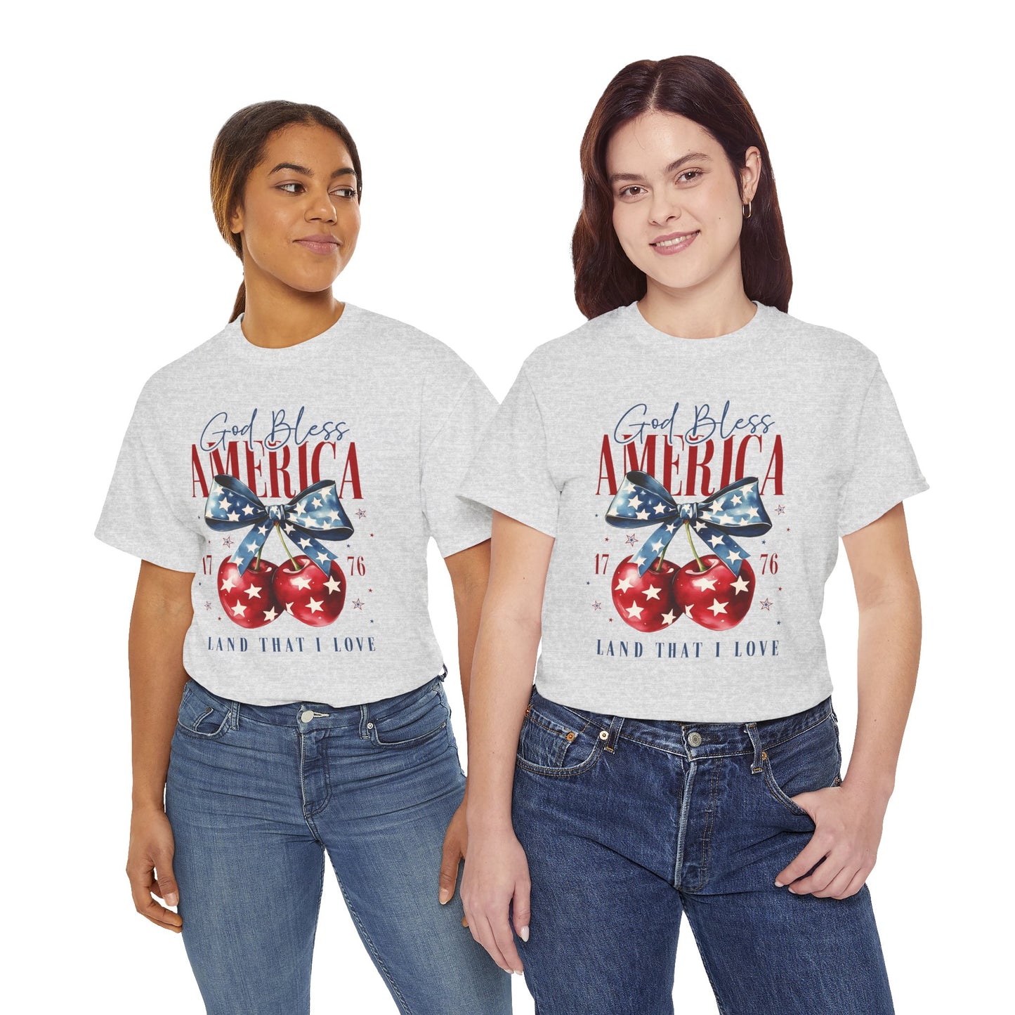 4th of July Tee - God Bless America Patriotic Shirt