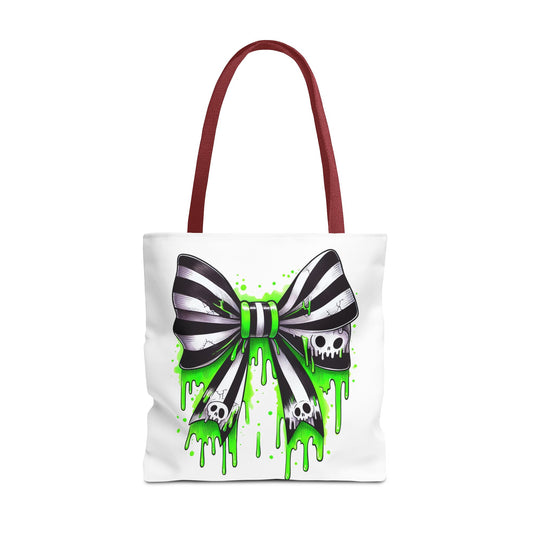 Spooky Bow Tote Bag