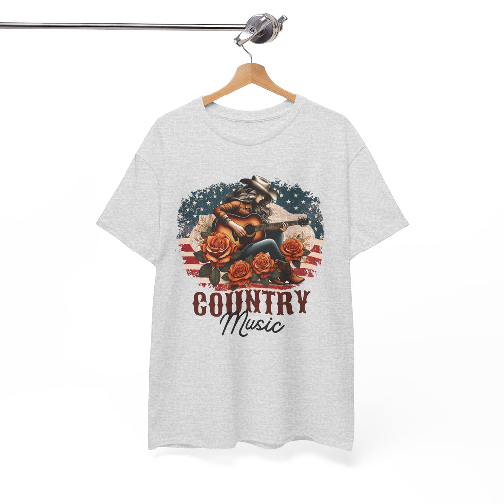 Country Music American Flag Tee