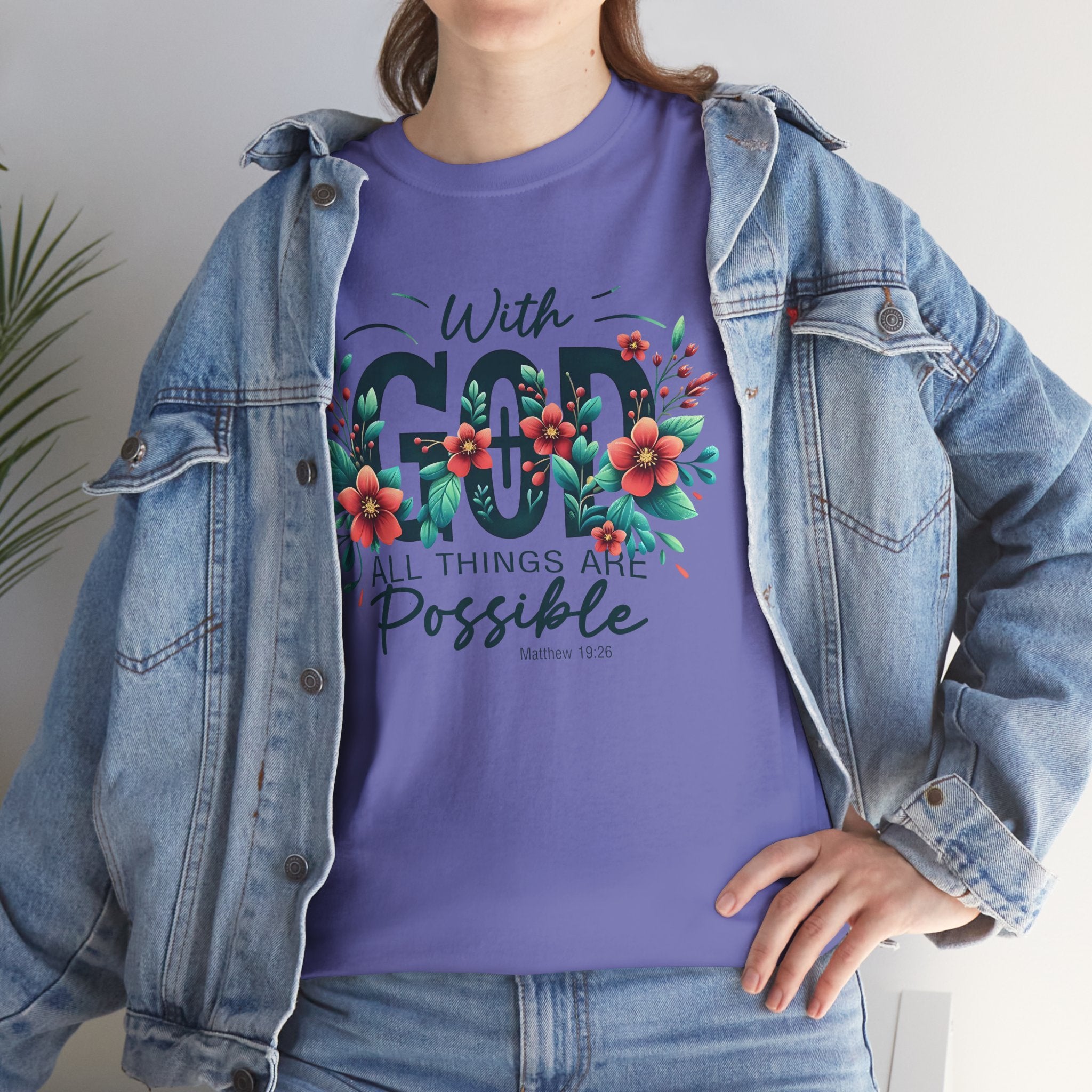 With Good All Things Are Possible-Tee