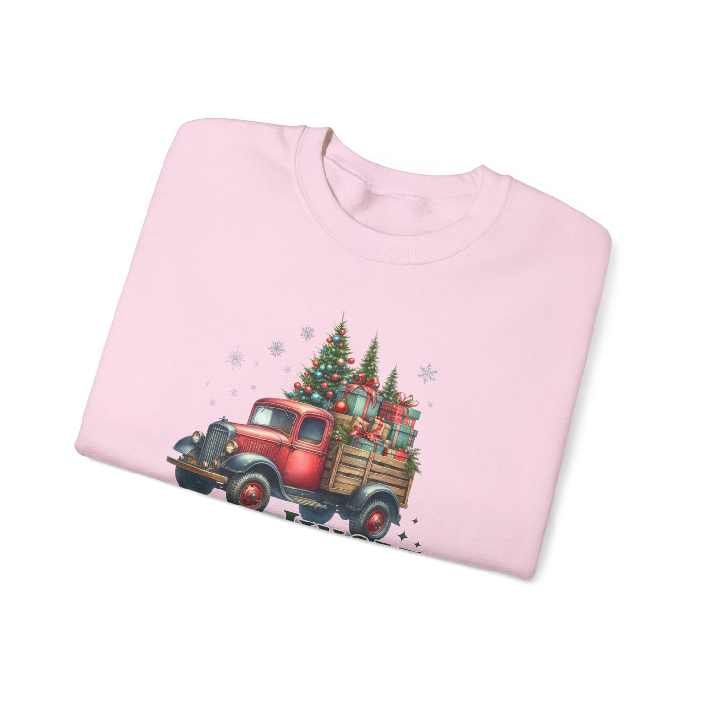 Jingle All the Way Sweatshirt - Cozy Heavy Blend Crewneck for Holiday Cheer