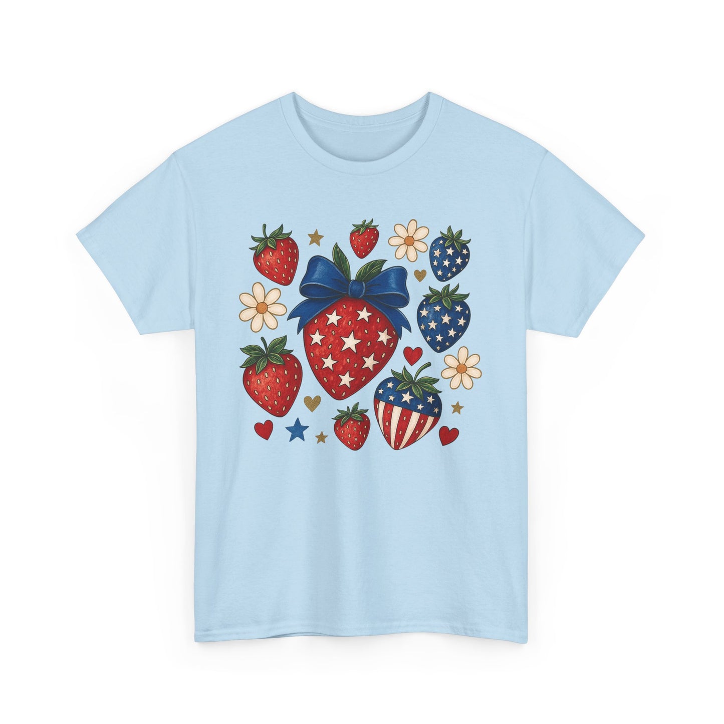 Patriotic Strawberry Tee