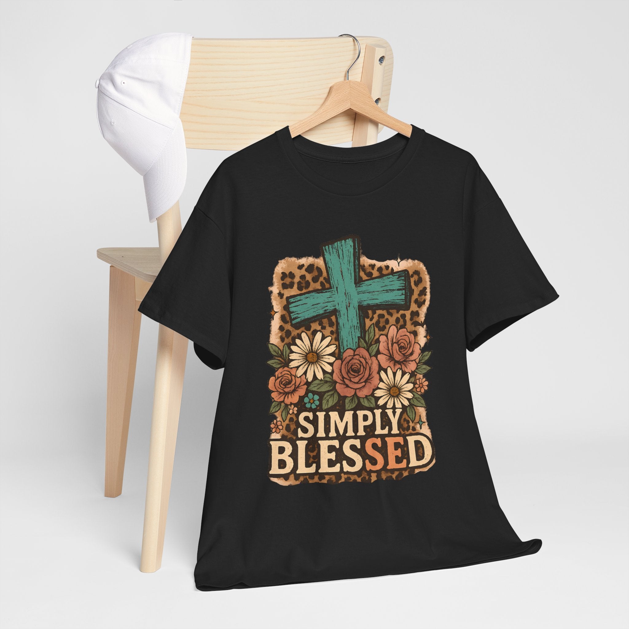 Simply Blessed Heavy Cotton Tee