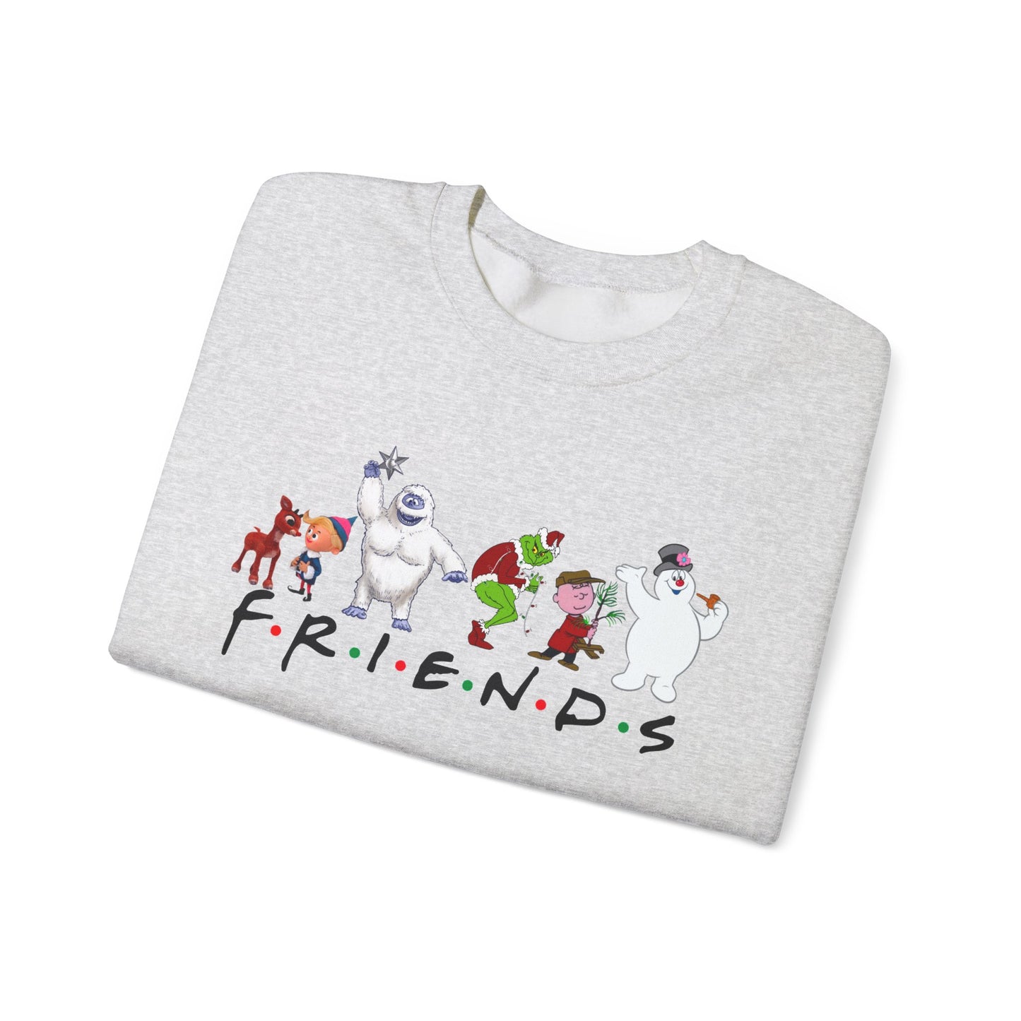 Whimsical Friends Crewneck Sweatshirt