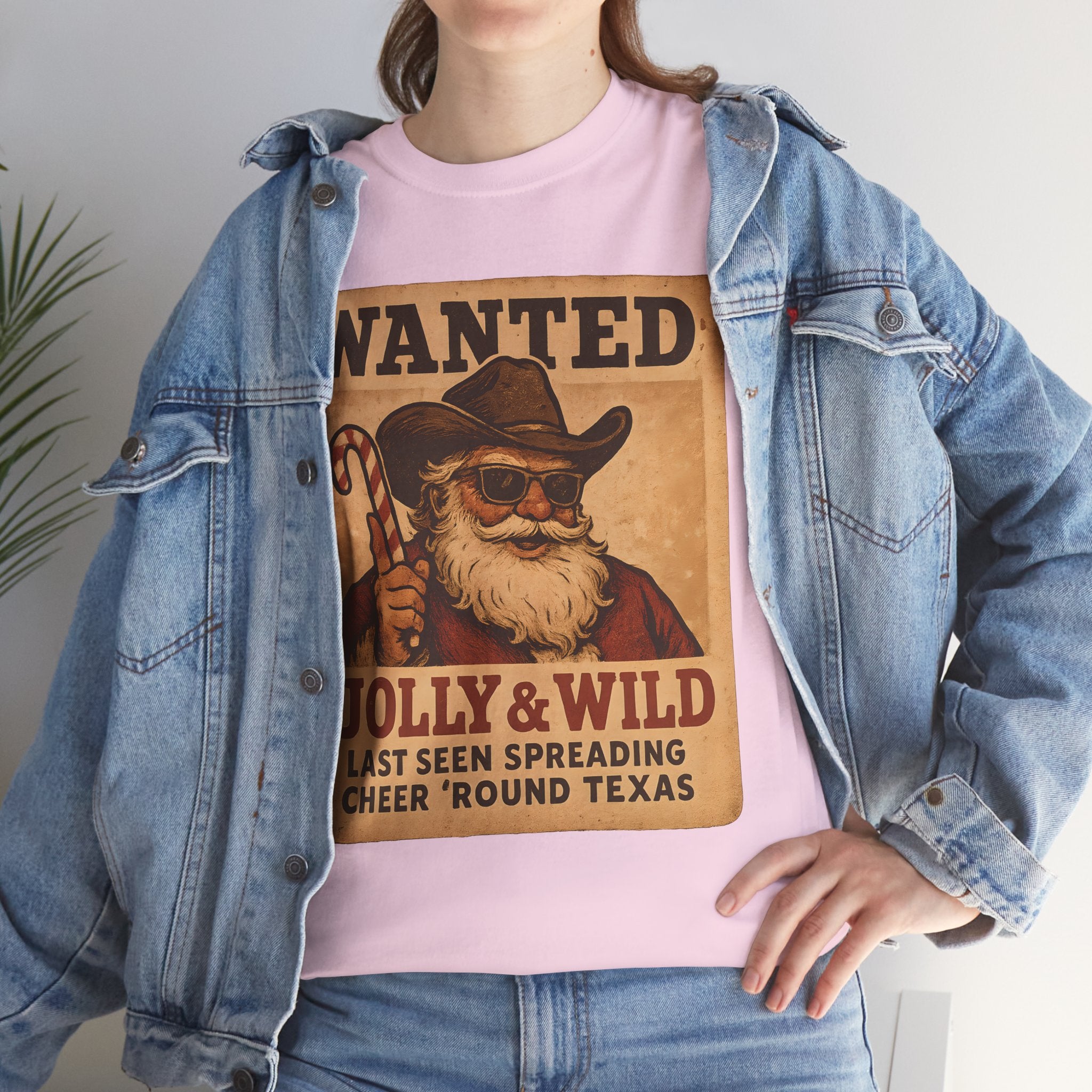 Wanted Jolly & Wild Santa T‑Shirt
