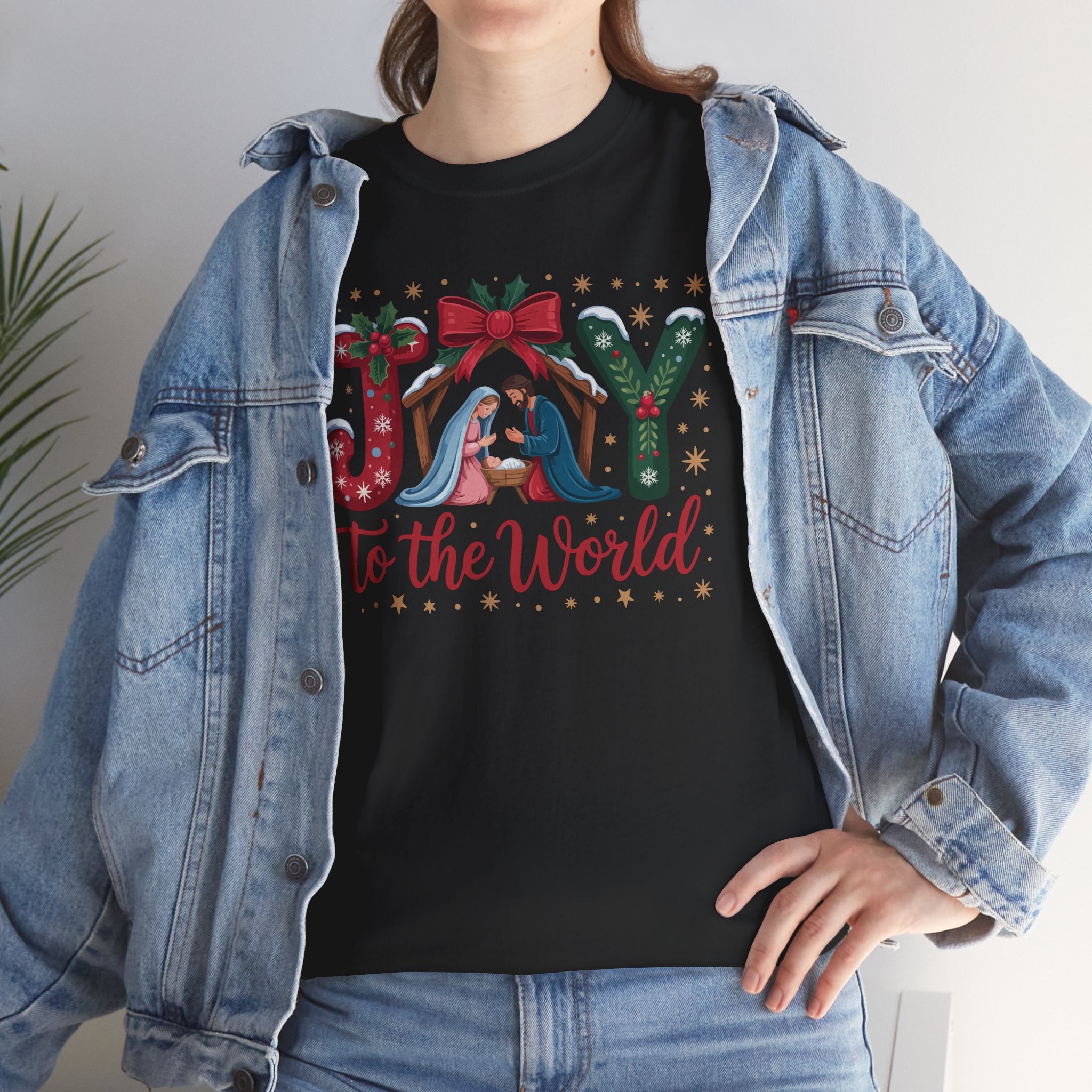 Joy to the World Christmas Tee