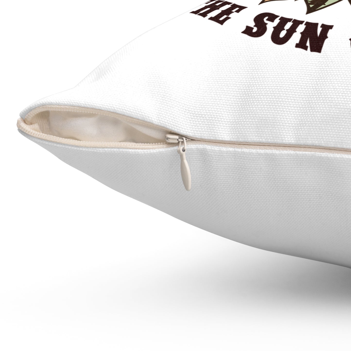 Spun Polyester Square Pillow