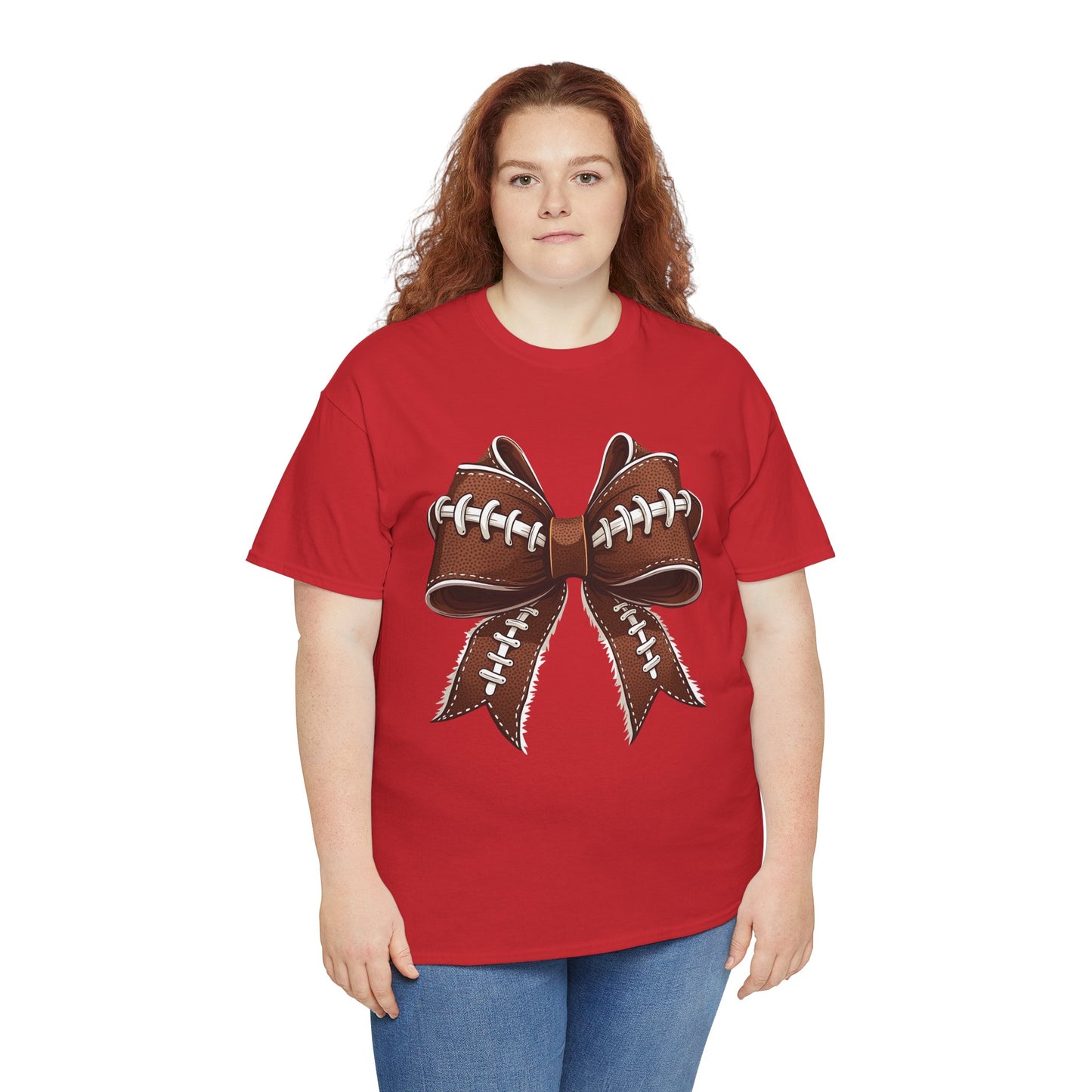 Football Bow Tee