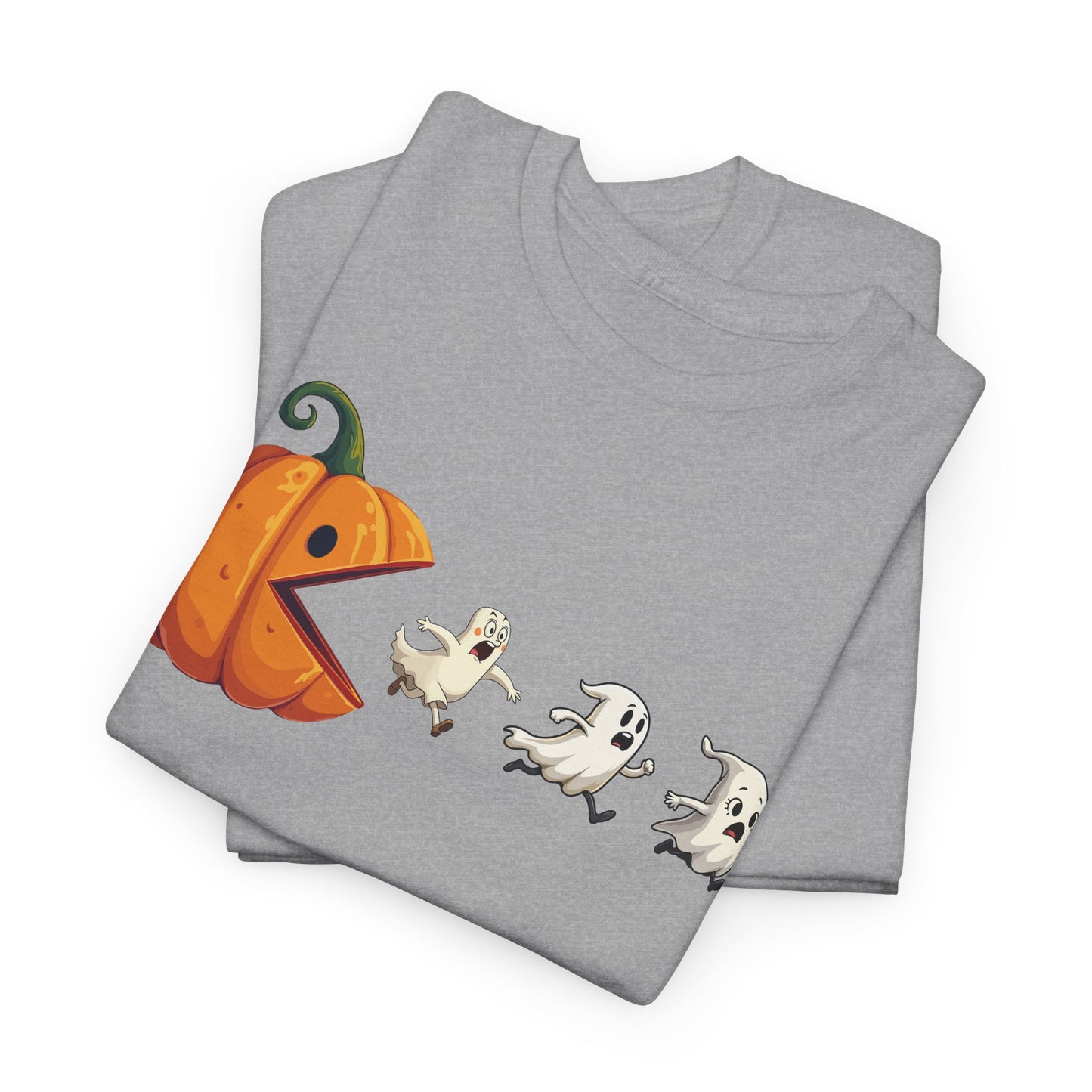 Playful Pumpkin Pac-Man Tee