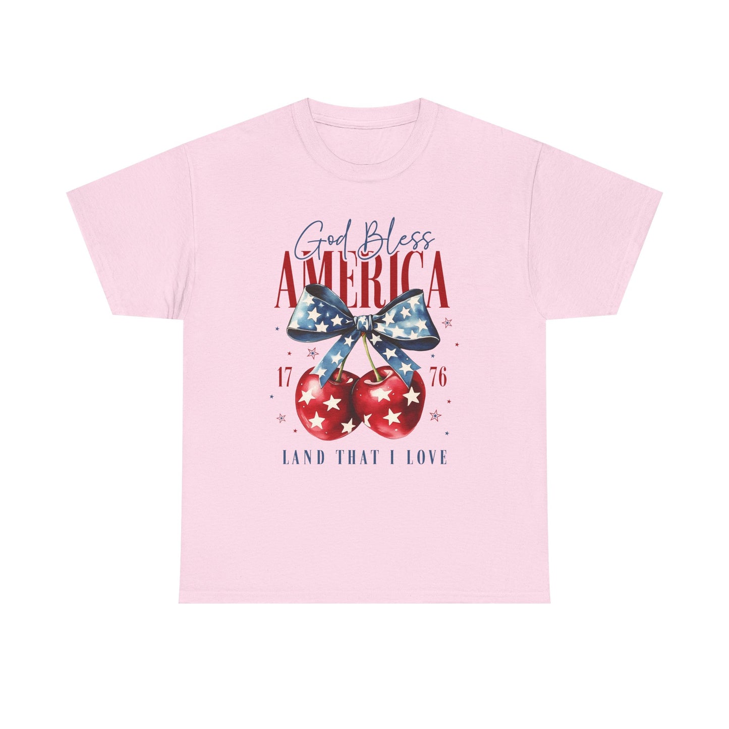 4th of July Tee - God Bless America Patriotic Shirt
