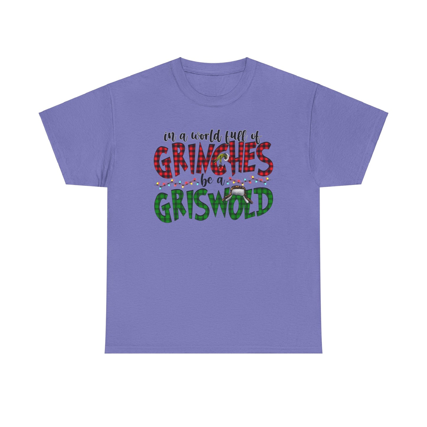 Griswold Holiday Heavy Cotton Tee - Perfect for Christmas Celebrations