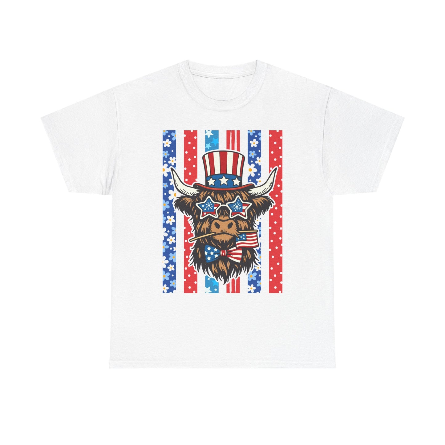 American Flag Western Tee (Stars & Stripes)