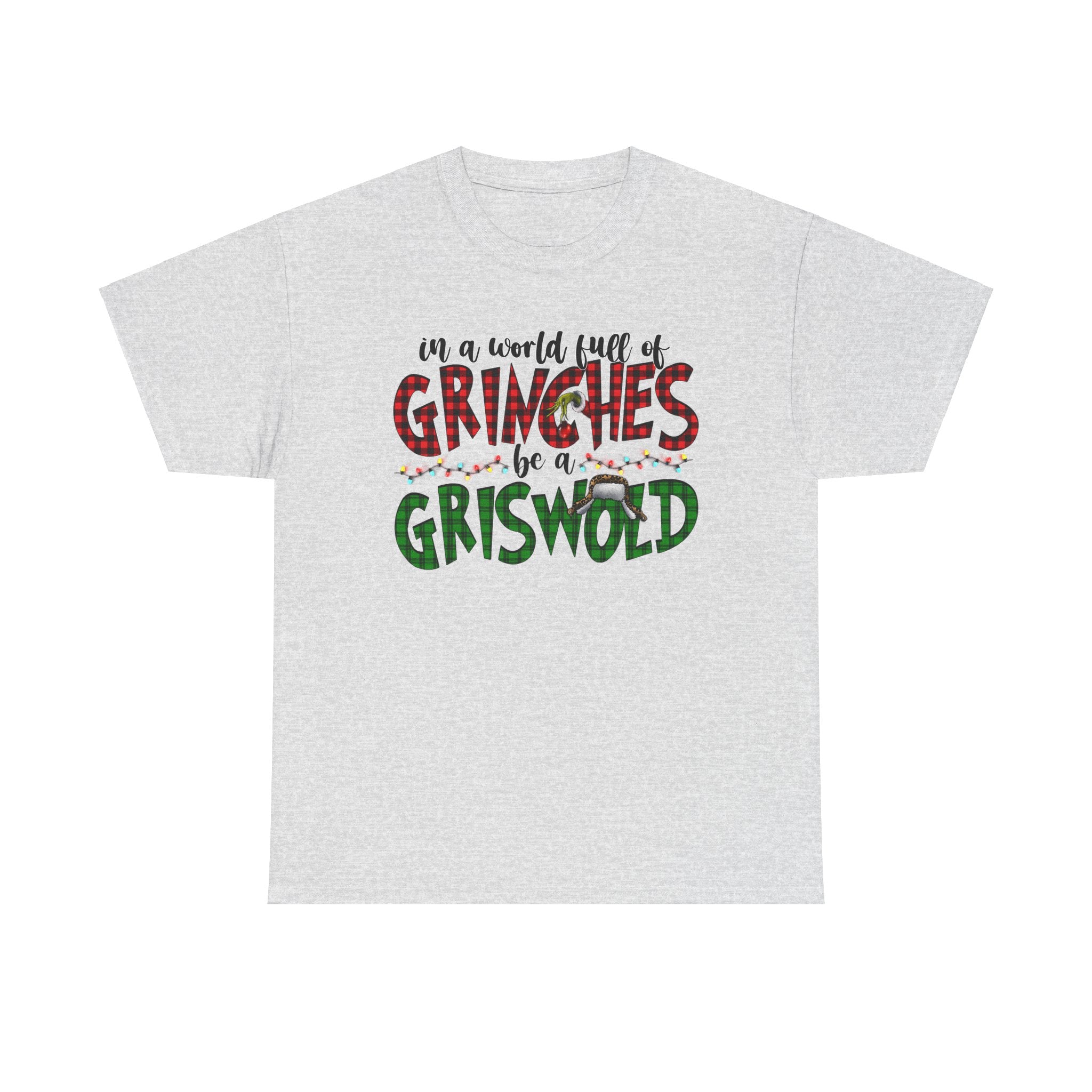 Griswold Holiday Heavy Cotton Tee - Perfect for Christmas Celebrations