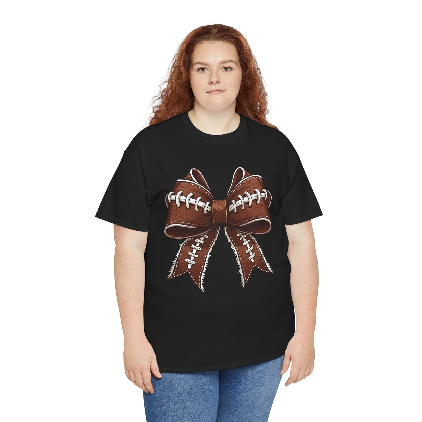 Football Bow Tee