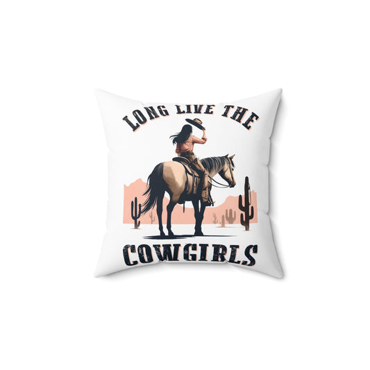 Spun Polyester Square Pillow