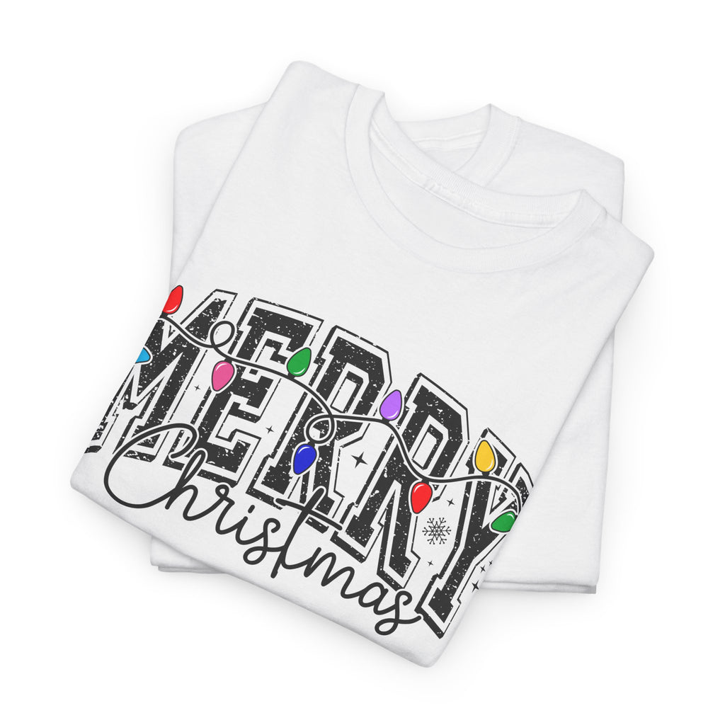 Merry Christmas Lights Tee