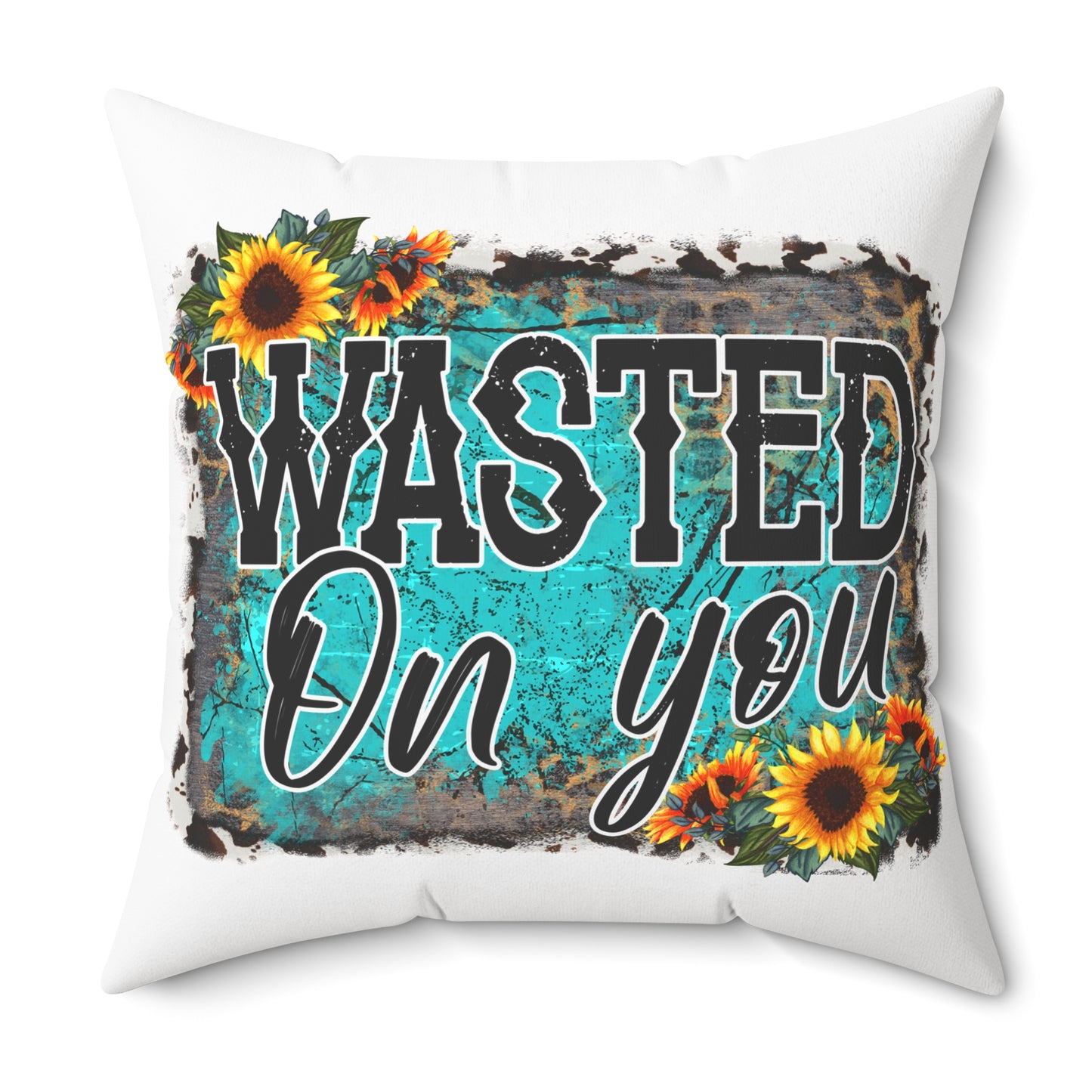 Spun Polyester Square Pillow