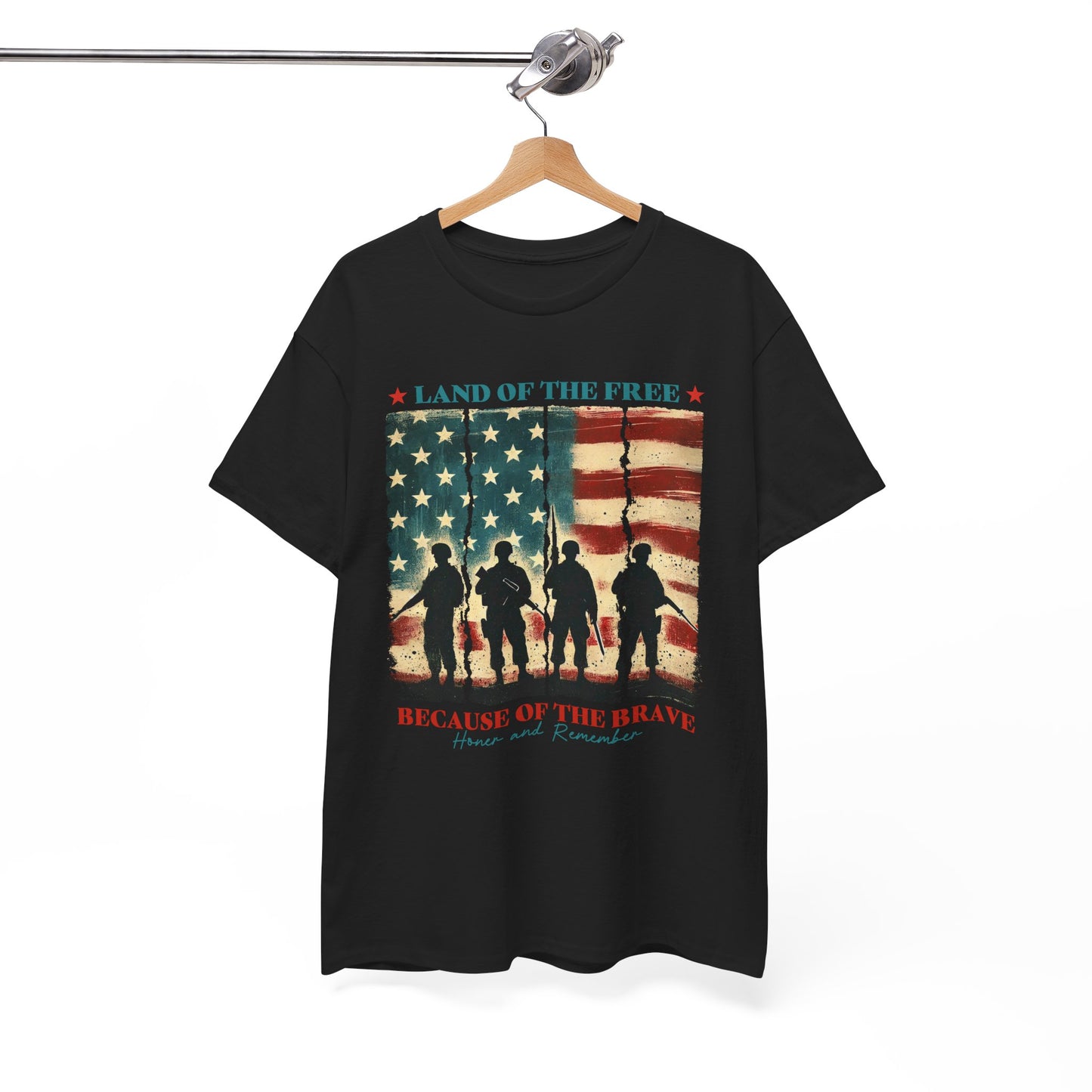 Land of the Free, Because of the Brave-Tee