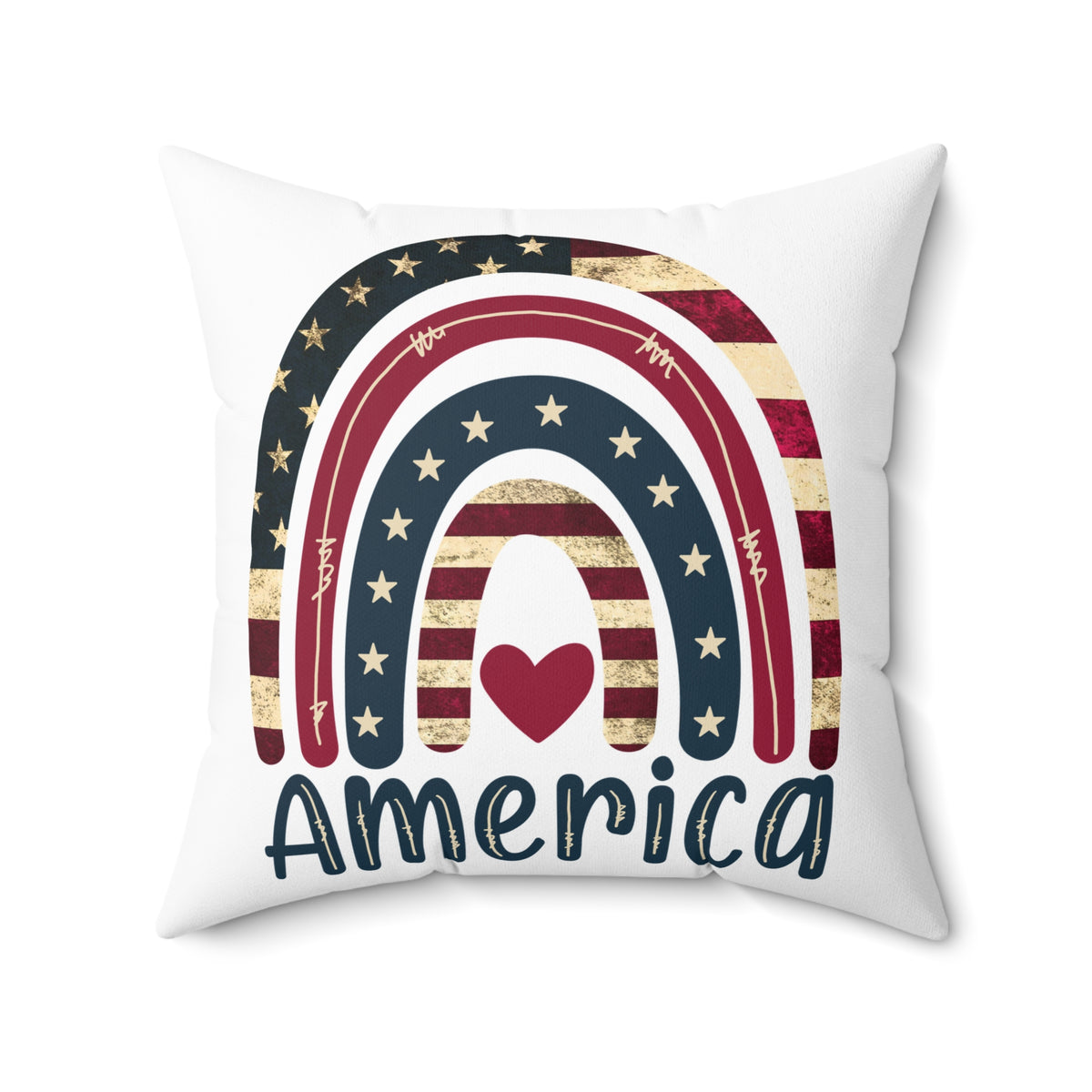 American Throw Pillow