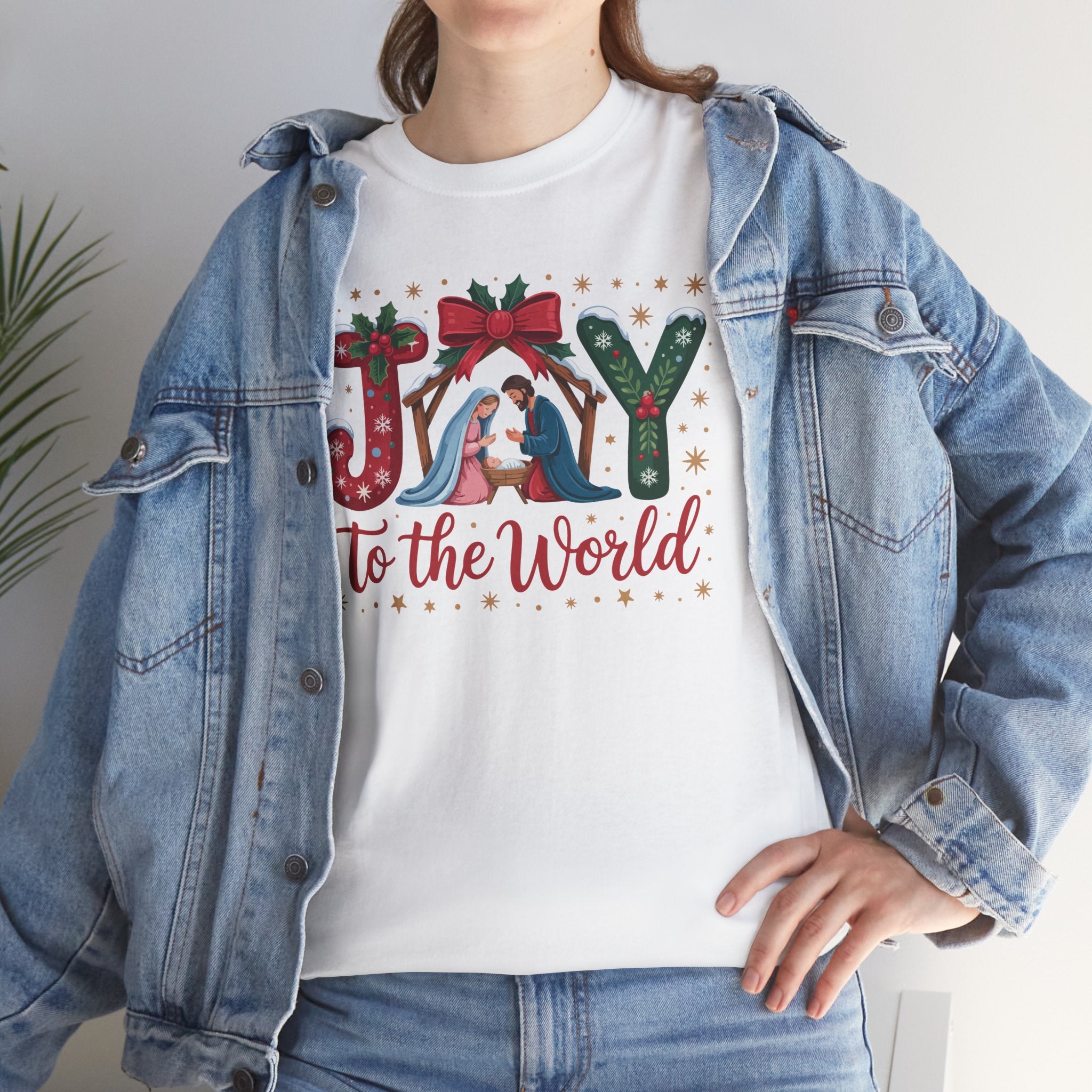 Joy to the World Christmas Tee