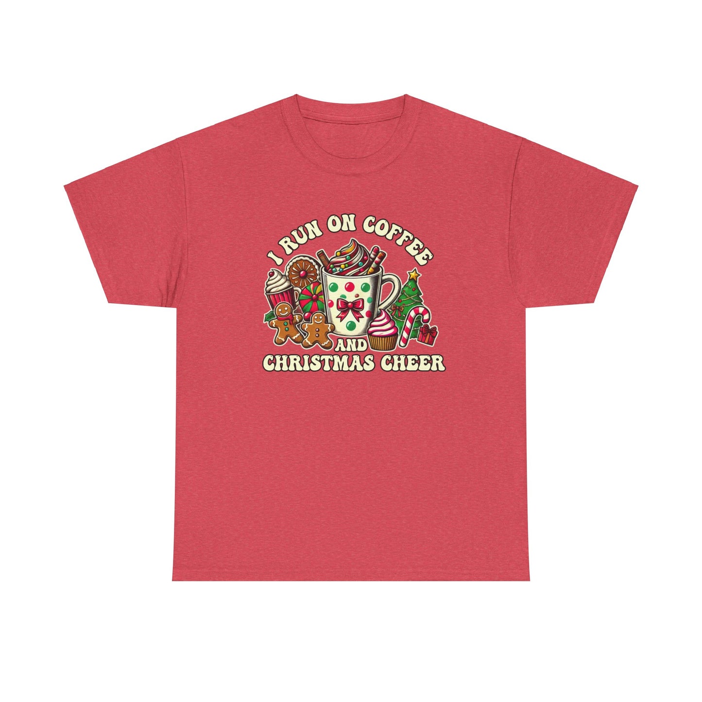 Funny Christmas Coffee Heavy Cotton Tee