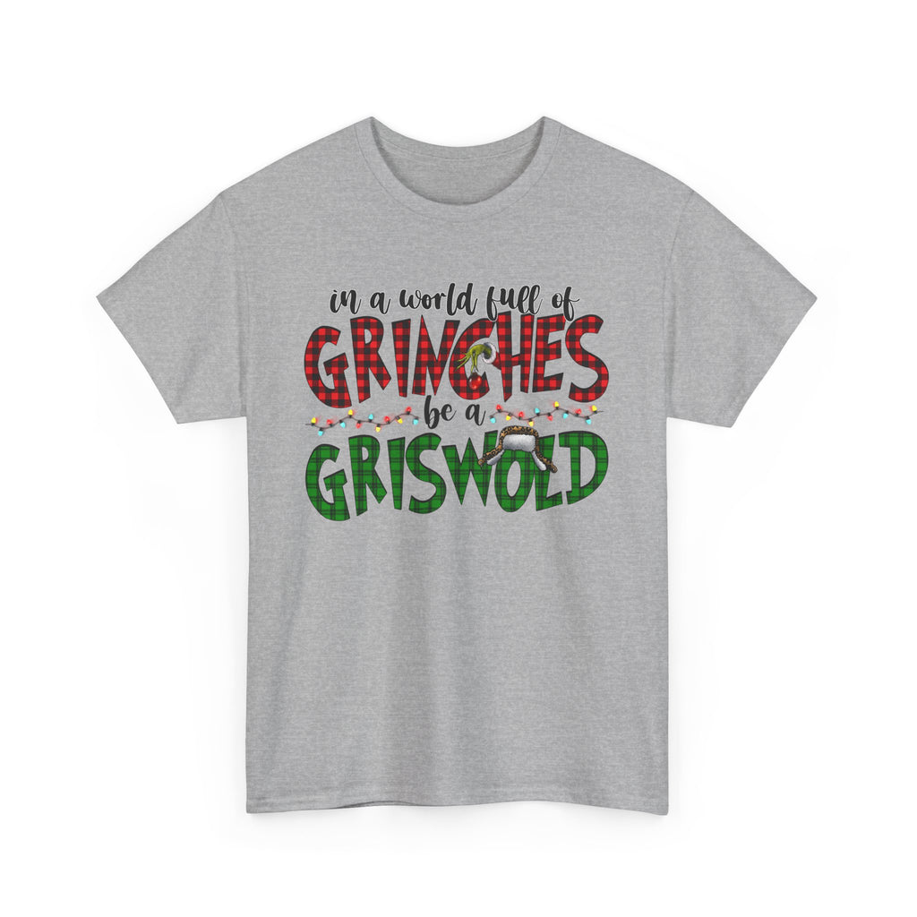 Griswold Holiday Heavy Cotton Tee - Perfect for Christmas Celebrations