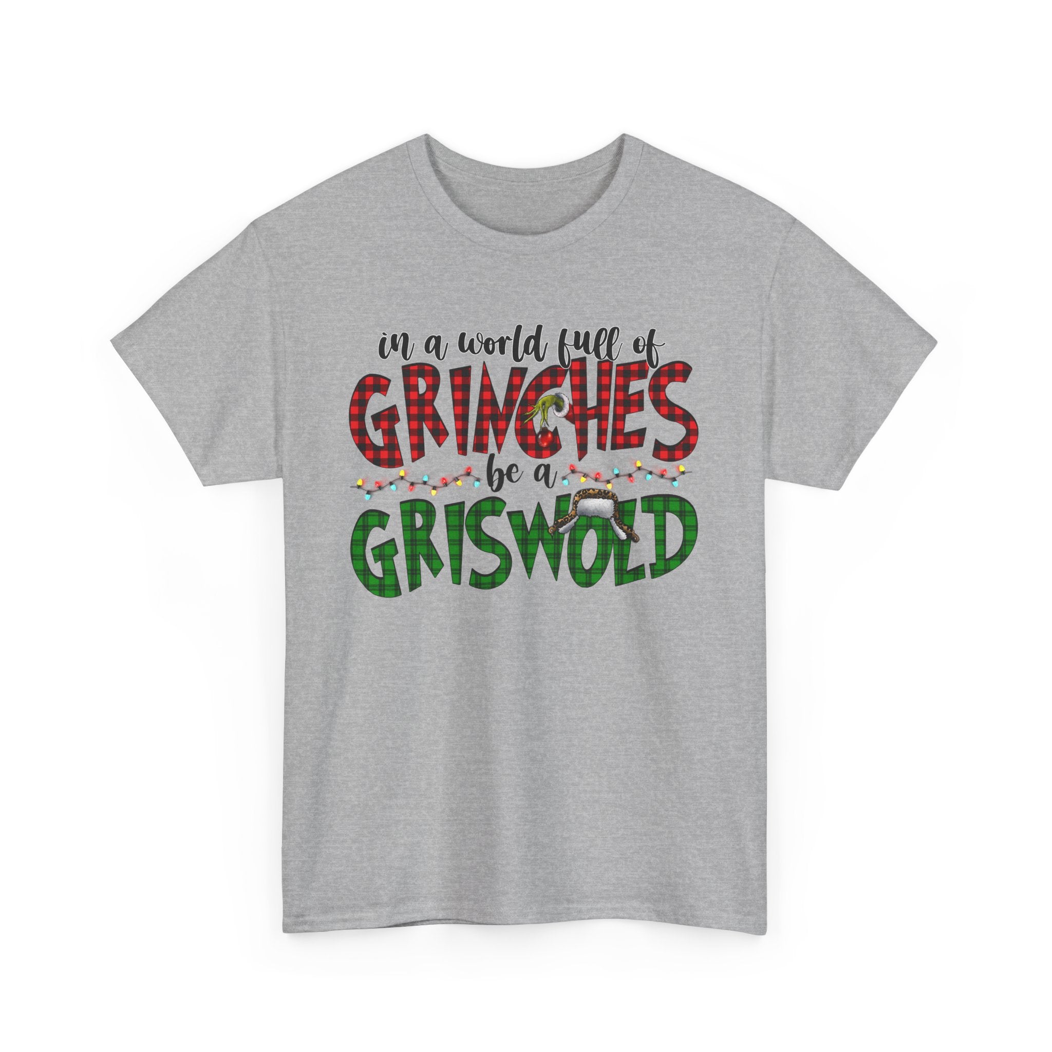 Griswold Holiday Heavy Cotton Tee - Perfect for Christmas Celebrations