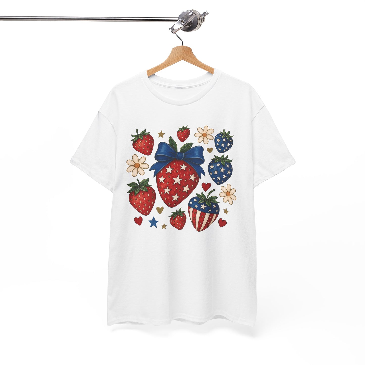 Patriotic Strawberry Tee