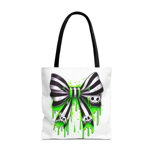 Spooky Bow Tote Bag
