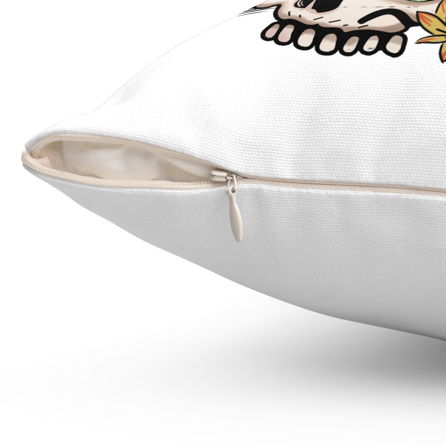 Spun Polyester Square Pillow