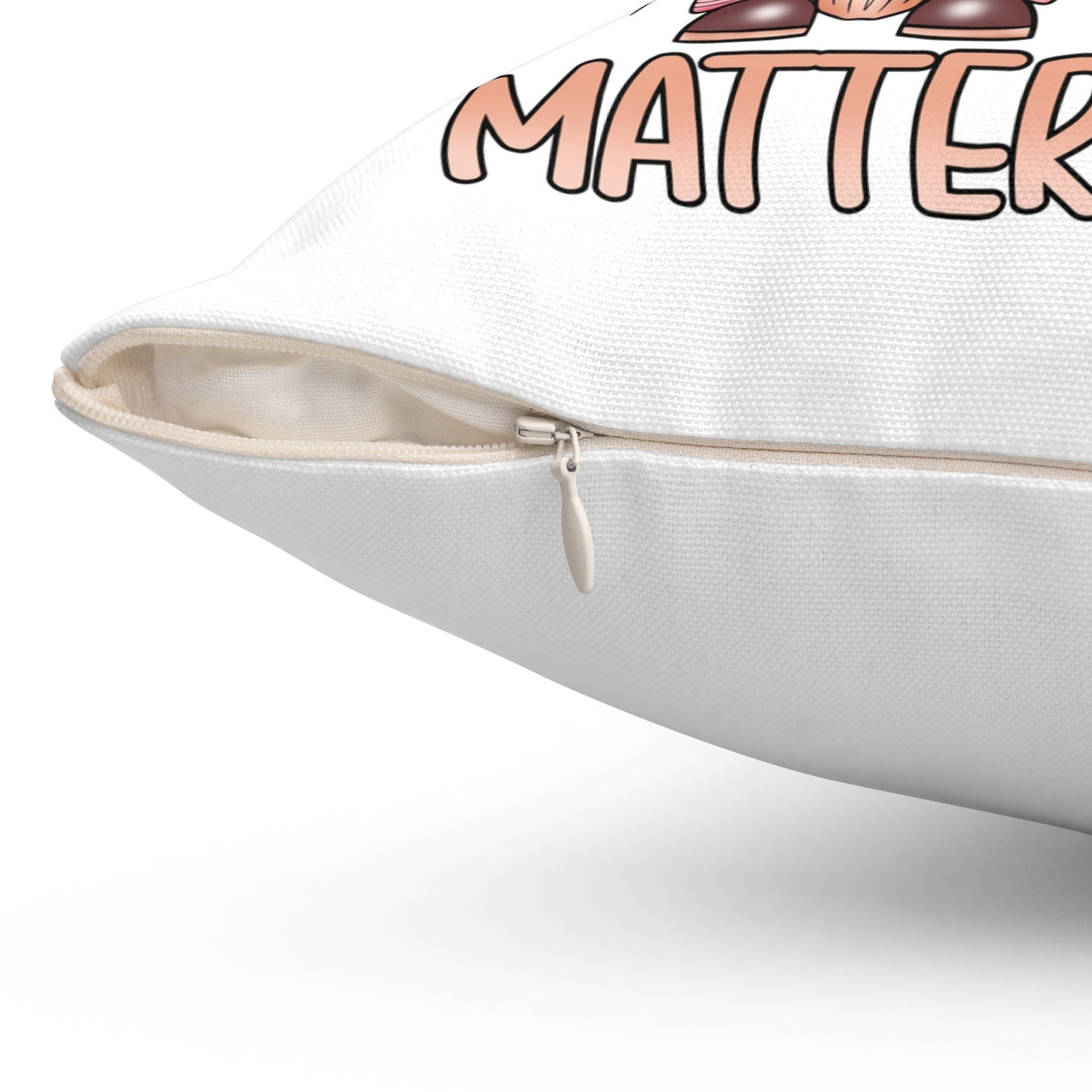 Spun Polyester Square Pillow
