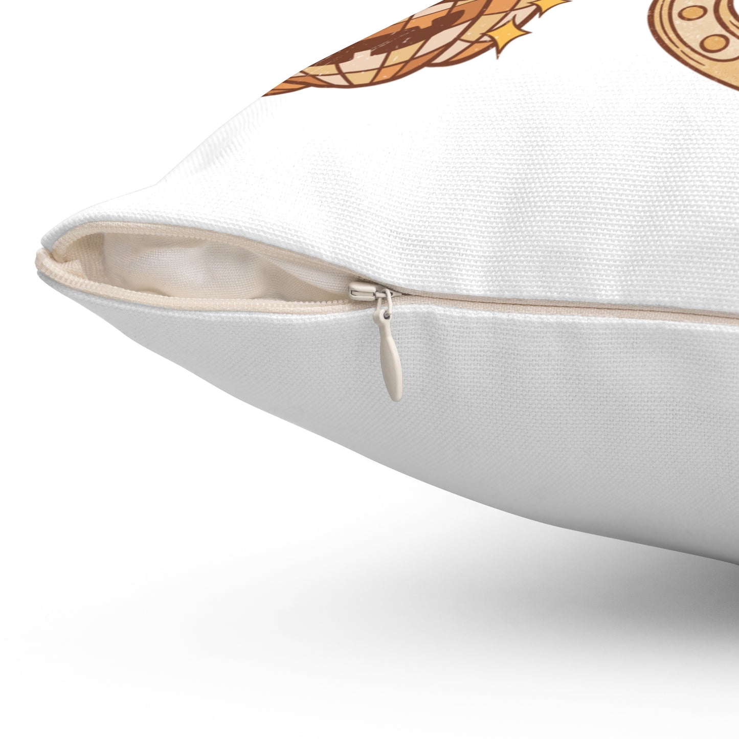 Spun Polyester Square Pillow