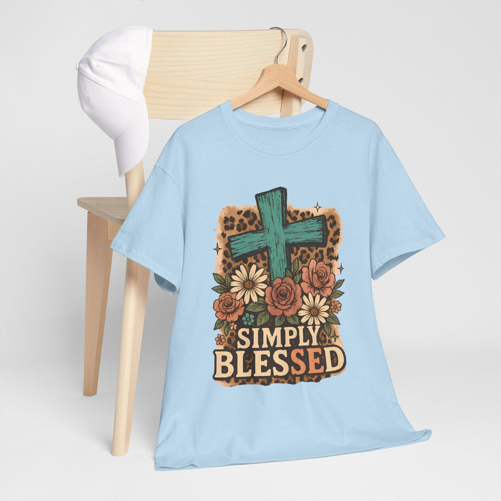 Simply Blessed Heavy Cotton Tee