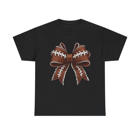 Football Bow Tee