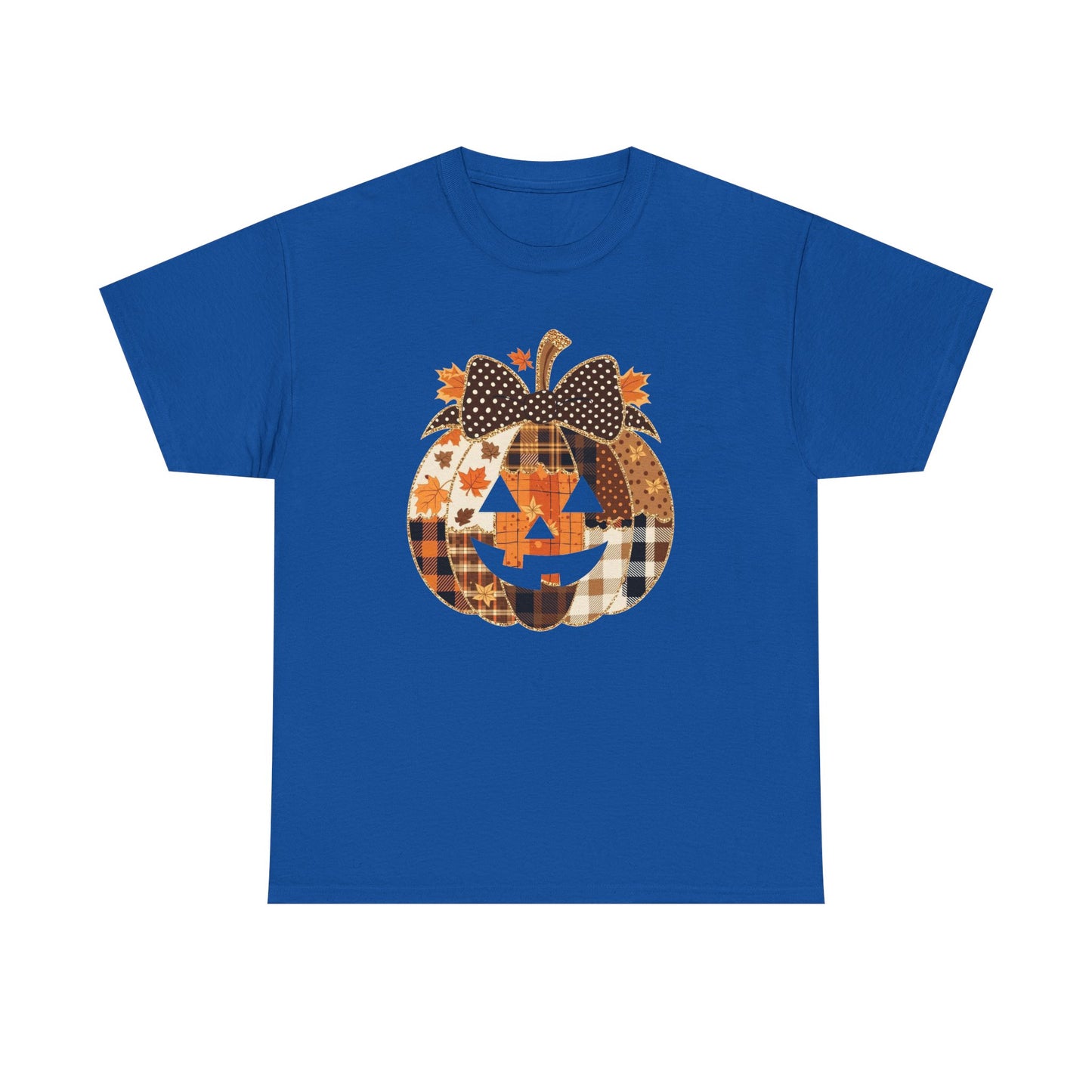 Pumpkin Patch Plaid Jack-O'-Lantern