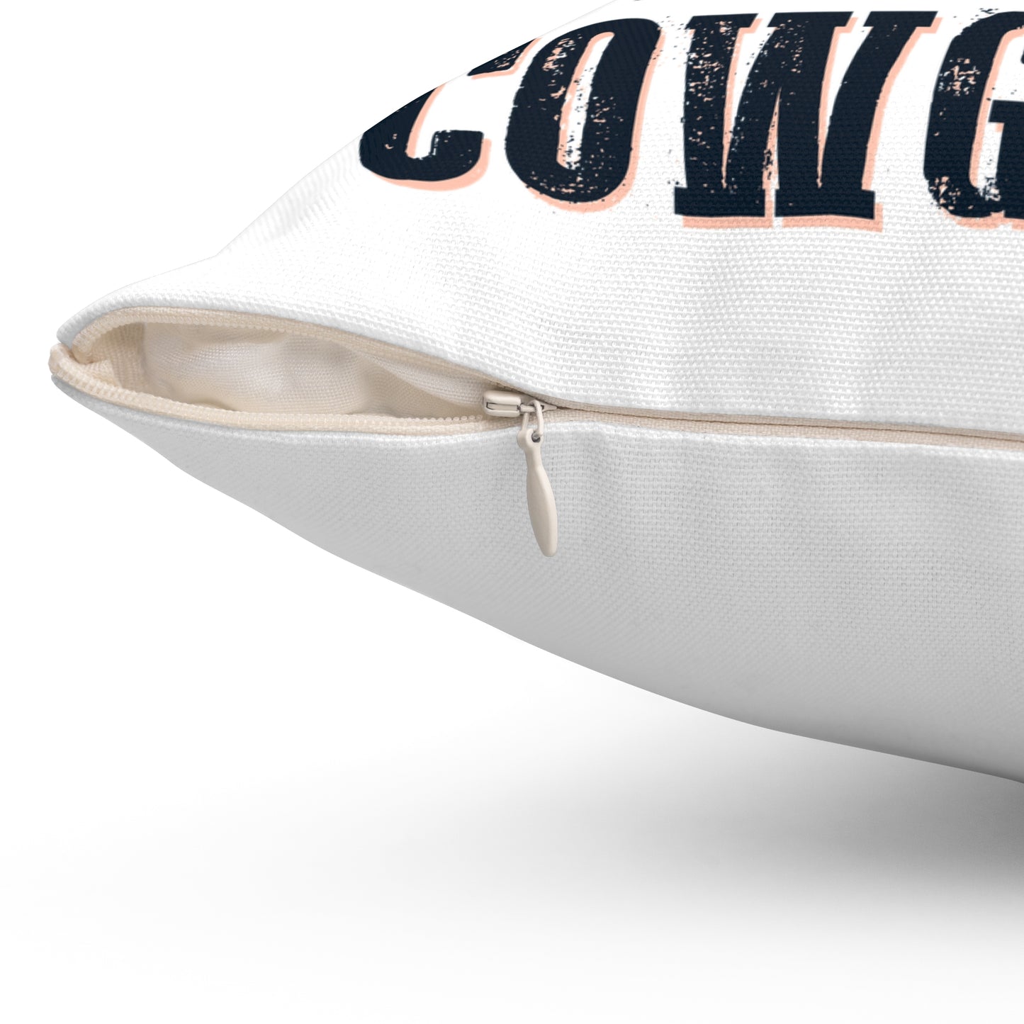 Spun Polyester Square Pillow